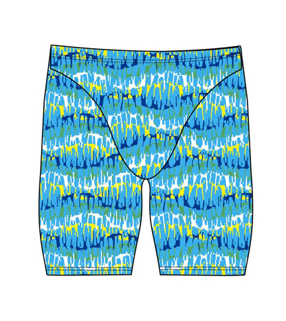 Male Jammer swimsuit -  Reflection Blue