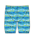 Male Jammer swimsuit -  Reflection Blue