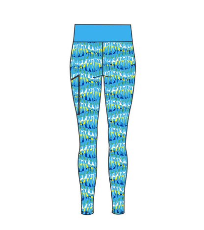 Blue Reflection High Waist leggings full length (3227)