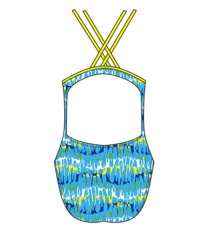Women's Fastback Swimsuit - Reflection Blue