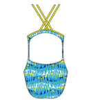 Female fastback swimsuit -  Reflection Blue