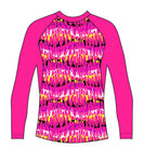 Reflection Pink Rash Vest