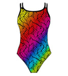 Female fastback swimsuit -  Spectrum