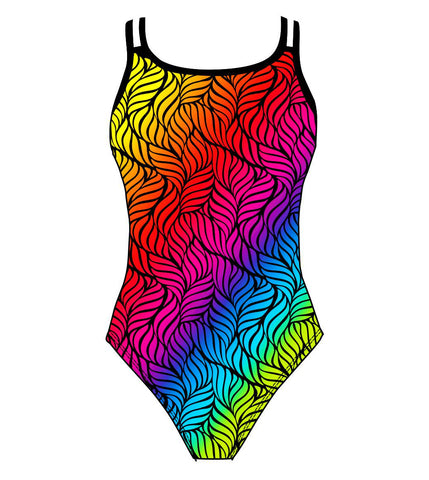 Female fastback swimsuit -  Spectrum
