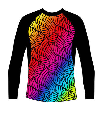 Male Spectrum Rash Vest