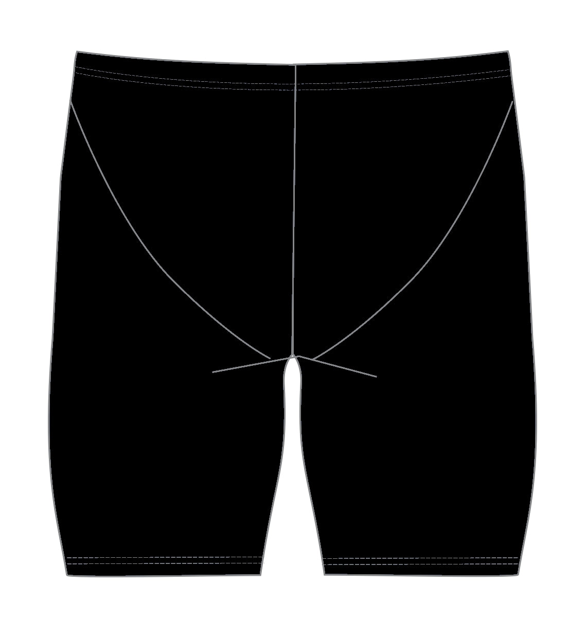 Male Jammer swimsuit  SCHOOL BLACK