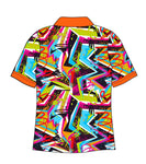 Male  Cool Vibes Custom Printed Golf Shirt