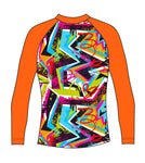 Cool Vibes Neon Design Rash Vest