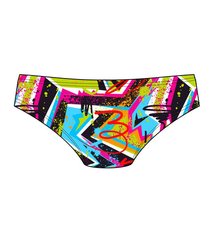 Male brief swimsuit -  Cool Vibes Neon Design