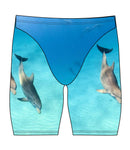 Male Jammer swimsuit - Dolphin Twins-Nom de Plume