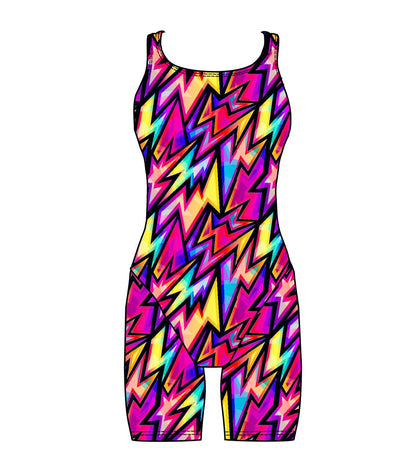 Women's Kneeskin Swimsuit – Flash Print | Martin West Designs