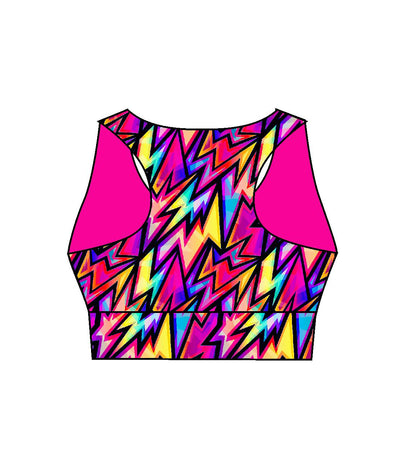 Flash Ladies Active Crop Top (3418)