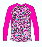 Love Leopard Rash Vest