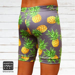 Female Pineapple Swim/run/paddle shorts