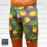 Male Pineapple Swim/run/paddle shorts