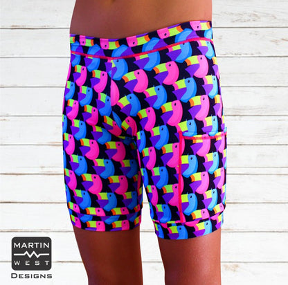 Female Toucan Swim/run/paddle shorts (3082)