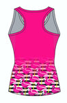 Female Flamingo Running Vest
