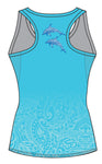 Female Tattoo Dolphin Running Vest