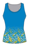 Female Banana Leaf Running Vest