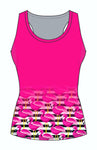 Female Flamingo Running Vest