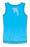 Male Tattoo Shark Run Vest