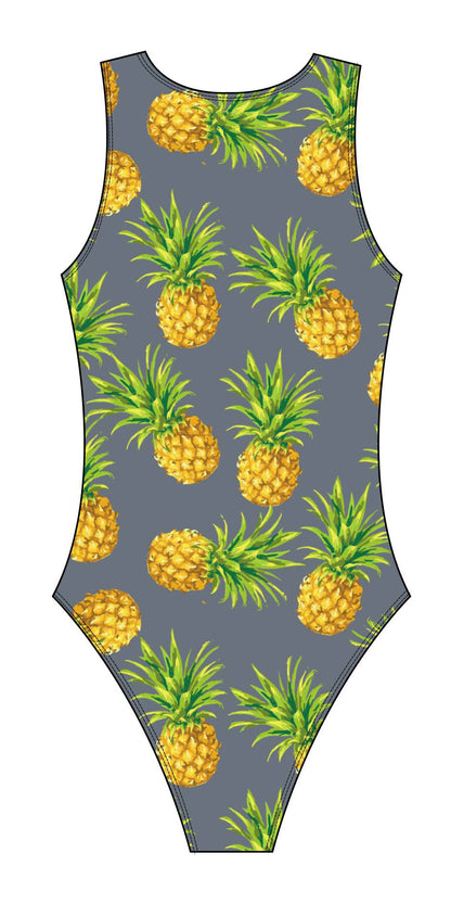 Female Water Polo Suit - Pineapples (3110)