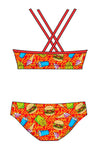 Female 2 piece training bikini -  Junk Food
