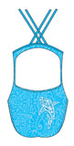 Female fastback swimsuit - Tattoo Shark
