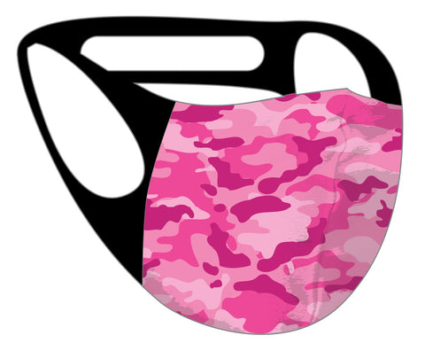 Ultimate Comfort Reusable Face Mask PINK CAMO