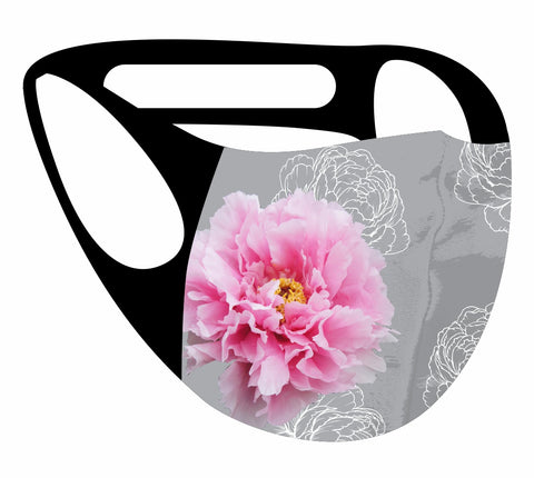 Ultimate Comfort Reusable Face Mask Pink Peony