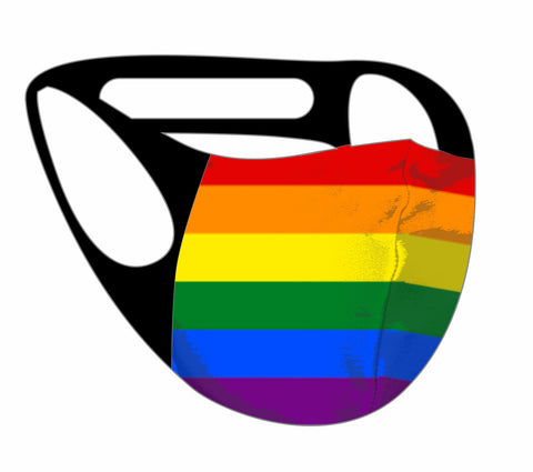Ultimate Comfort Reusable Face Mask Rainbow Flag