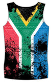 Male South African Flag run vest (2424)