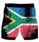 Female South African Flag run/paddle shorts