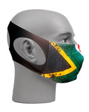 Ultimate Comfort Reusable Face Mask Ethnic South African Flag (2424)