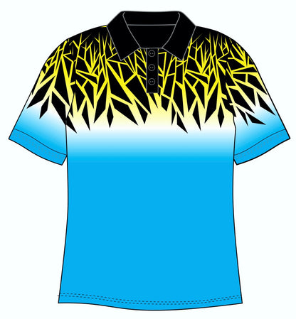 Ladies Golf Shirt – Blue Chards