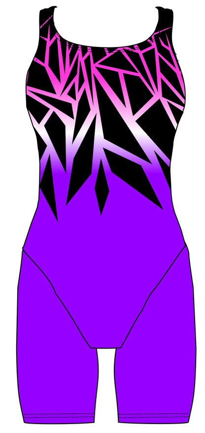 Women's Kneeskin Swimsuit - Shards