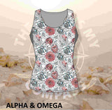 Alpha & Omega Succulent floral Run Vest