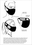 Ultimate Comfort Reusable Face Mask Dandelion