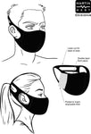 Ultimate Comfort Reusable Face Mask Laughing Mouth