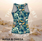 Alpha & Omega Trust His Timing Tropical  Run Vest