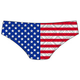 Male brief swimsuit- American Flag