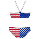 Female 2 Piece Training Bikini - American Flag