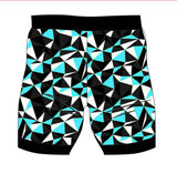 Female Ultra Blue run/paddle shorts