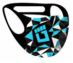 Ultimate comfort reusable face mask Ultraman Turquoise