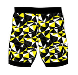 Male Ultra Yellow paddle shorts