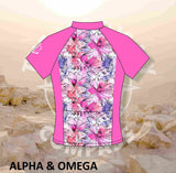 A&O WATER COLOR FLORAL Pro Cycling Shirt