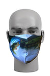 Ultimate Comfort Reusable Face Mask Bass Fishing