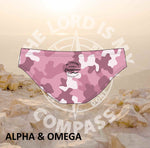 Alpha And Omega Be Strong Pink Camo Bikini Bottom