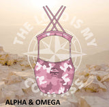 Alpha And Omega Be Strong Pink Camo Full Costume