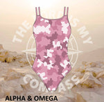Alpha And Omega Be Strong Pink Camo Full Costume
